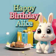 Happy Birthday Alice GIF