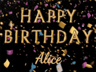 Happy Birthday Alice GIF
