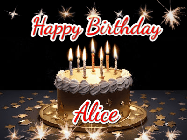 Happy Birthday Alice GIF