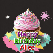 Happy Birthday Alice GIF