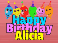 Happy Birthday Alicia GIF