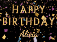 Happy Birthday Alicia GIF