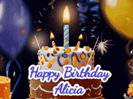 Happy Birthday Alicia GIF