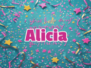 Happy Birthday Alicia GIF
