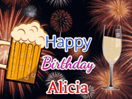 Happy Birthday Alicia GIF