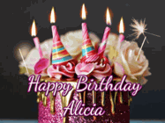 Happy Birthday Alicia GIF