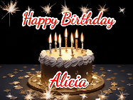 Happy Birthday Alicia GIF