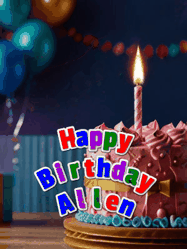Happy Birthday Allen GIF