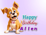 Happy Birthday Allen GIF