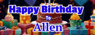 Happy Birthday Allen GIF