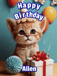 Happy Birthday Allen GIF