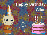 Happy Birthday Allen GIF