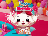 Happy Birthday Allen GIF