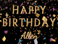 Happy Birthday Allen GIF