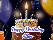 Happy Birthday Allen GIF