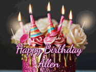 Happy Birthday Allen GIF