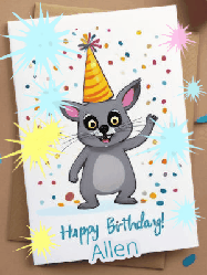 Happy Birthday Allen GIF