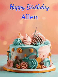 Happy Birthday Allen GIF