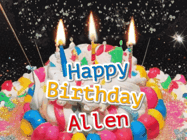 Happy Birthday Allen GIF