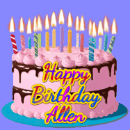 Happy Birthday Allen GIF