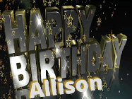 Happy Birthday Allison GIF