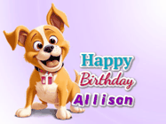 Happy Birthday Allison GIF