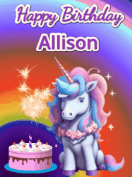 Happy Birthday Allison GIF