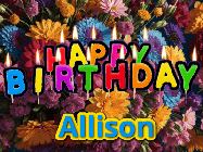 Happy Birthday Allison GIF