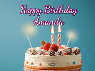 Happy Birthday Amanda GIF