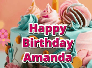 Happy Birthday Amanda GIF