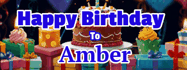 Happy Birthday Amber GIF