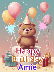 Happy Birthday Amie GIF