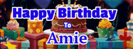 Happy Birthday Amie GIF