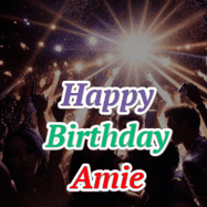 Happy Birthday Amie GIF