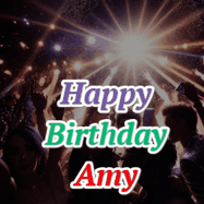 Happy Birthday Amy GIF