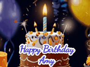 Happy Birthday Amy GIF