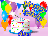 Happy Birthday Amy GIF