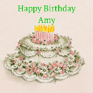 Happy Birthday Amy GIF