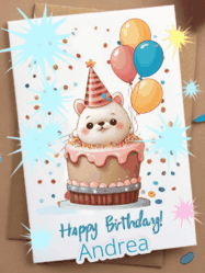Happy Birthday Andrea GIF
