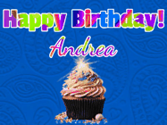 Happy Birthday Andrea GIF
