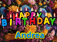 Happy Birthday Andrea GIF