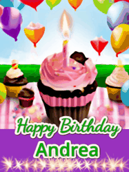 Happy Birthday Andrea GIF