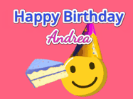 Happy Birthday Andrea GIF