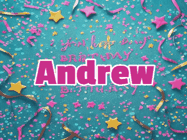 Happy Birthday Andrew GIF