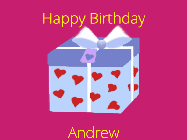 Happy Birthday Andrew GIF