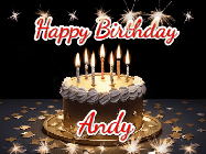 Happy Birthday Andy GIF