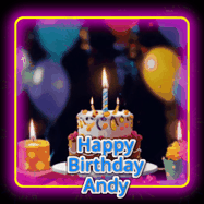 Happy Birthday Andy GIF