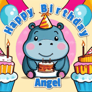 Happy Birthday Angel GIF