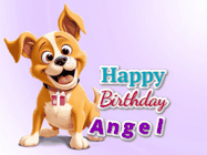 Happy Birthday Angel GIF