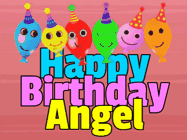 Happy Birthday Angel GIF